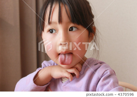 stick out tongue, tongue, younger 4370596