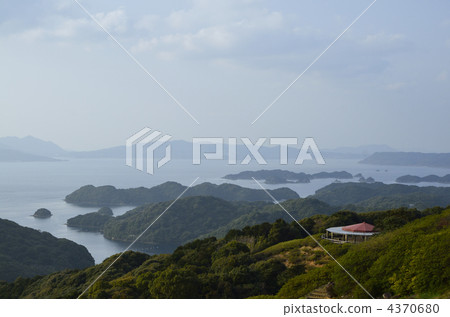 Kushikiyama Observatory and Kitakyushu Island 4370680