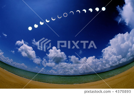 沖繩金日蝕Eclipse 沖繩金日蝕Eclipse 4370893