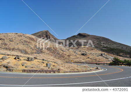 冬季的霧島山脈“朝鮮山（只有Kaku）” 4372091