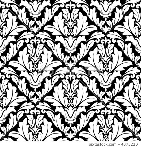 Damask seamless pattern Damask seamless pattern 4373220