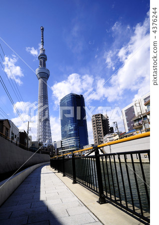 東京晴空塔 散步 塔 4376244