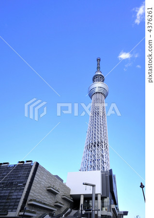 東京晴空塔 塔 東京天空城 4376261
