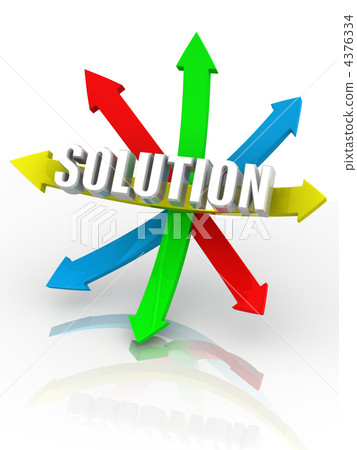 Solution - Stock Illustration [4376334] - PIXTA