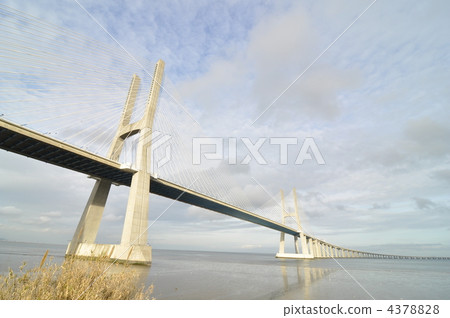 塔霍河 橋 橋樑 4378828