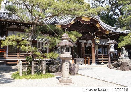 main temple, osaka city, hirano-ku 4379368