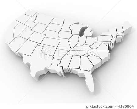 Map of USA Map of USA 4380904