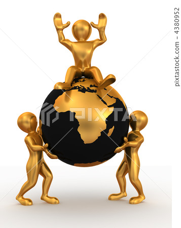 Three men and Earth Three men and Earth 4380952