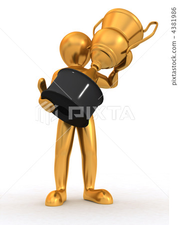 man with cup man with cup 4381986