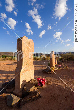 The old grave of ghost town The old grave of ghost town 4382121