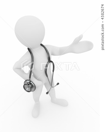 Men with stethoscope Men with stethoscope 4382674