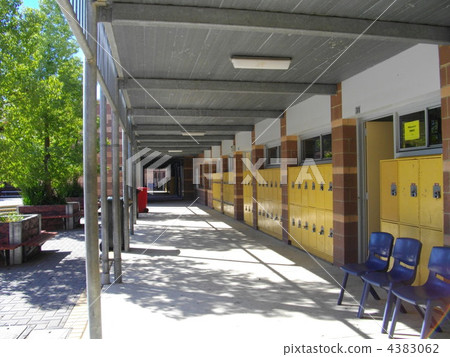 走廊 通路 學校 4383062