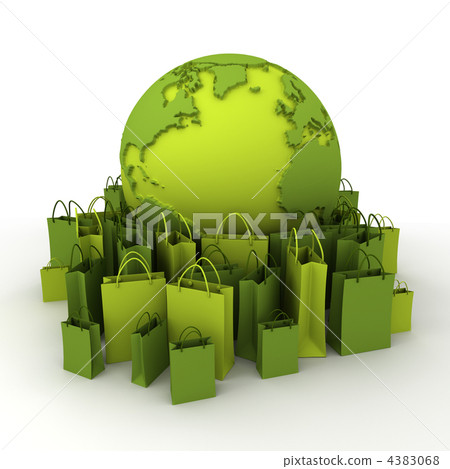 Green shopping 4383068