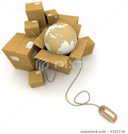 Worldwide online logistics 4383156