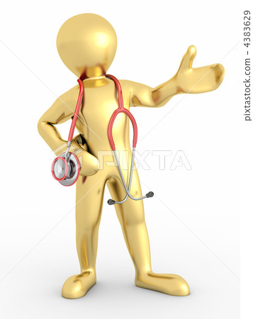 Men with stethoscope Men with stethoscope 4383629