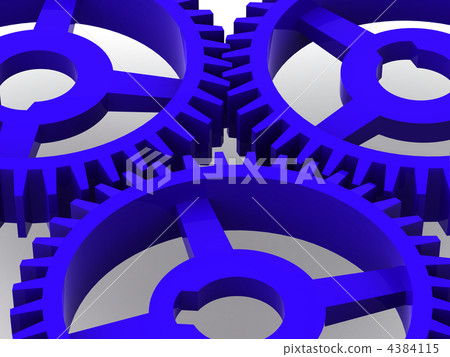 Gear. 3d 4384115