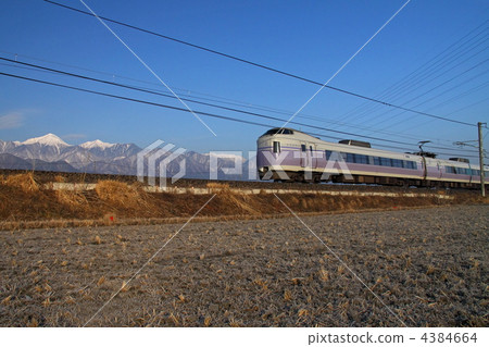 super azusa, e351 series, electric train 4384664