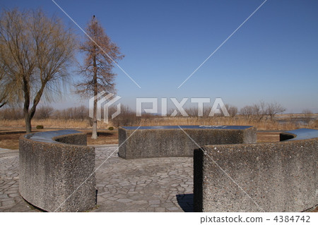 Watarase Seto River Pond Scenic view Watarase Seto River Pond Scenic view 4384742