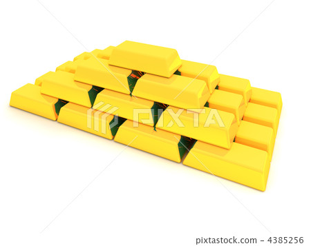 Gold ingots Gold ingots 4385256