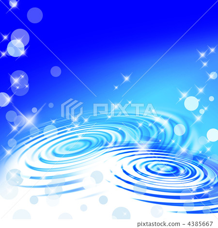水波紋雨光 4385667