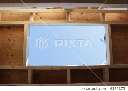 Housing construction site 4386875