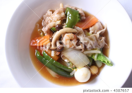 炒雜燴菜 中式料理 中餐 4387657