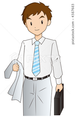 Businessman jump 4387683