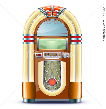 classic juke box - Stock Illustration [4388215] - PIXTA