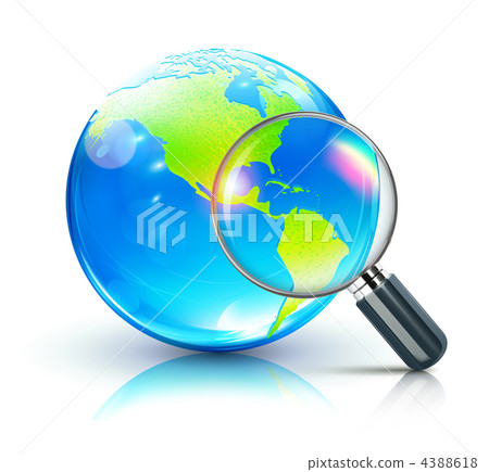 Global search concept 4388618
