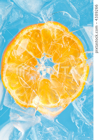 orange and ice orange and ice 4389266