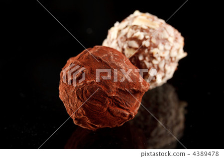 chocolate truffle chocolate truffle 4389478