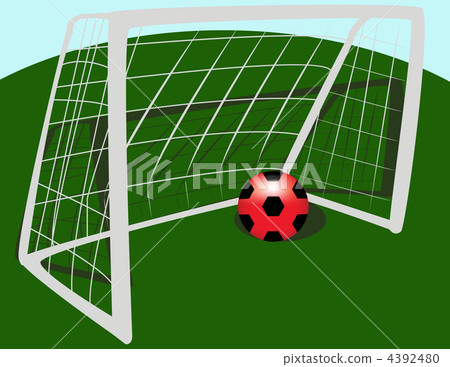 football at the gate. - Stock Illustration [4392480] - PIXTA