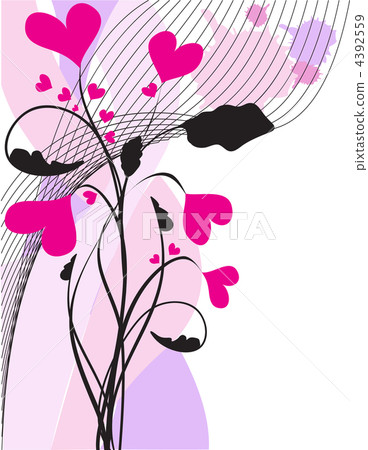 Valentines card. Valentines card. 4392559