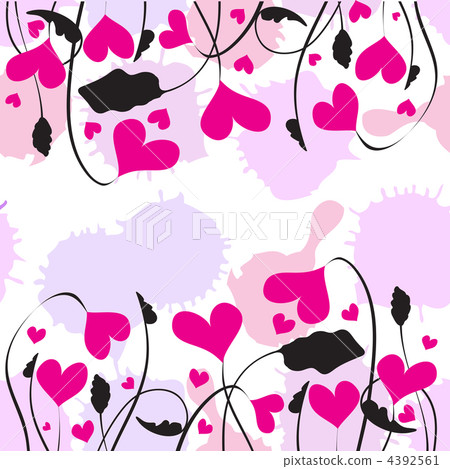 Valentines card. Valentines card. 4392561