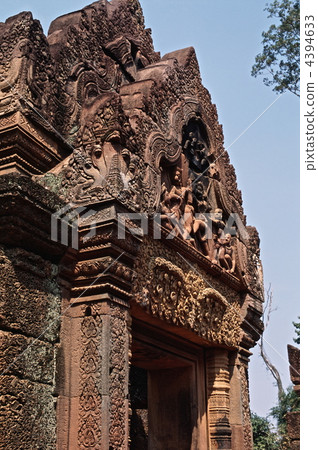 班蒂斯蕾遺址的「南方圖書館」(柬埔寨暹粒吳哥窟) 班蒂斯蕾遺址的「南方圖書館」(柬埔寨暹粒吳哥窟) 4394633