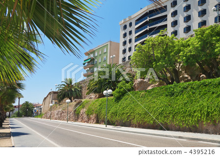 A panoramic view of Tarragona in Spain A panoramic view of Tarragona in Spain 4395216