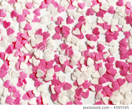 Colorful sweet candy hearts background Colorful sweet candy hearts background 4395595