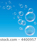 Soap bubble dancing in the sky 4400957