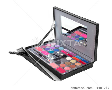 cosmetics set isolated over white 4401217