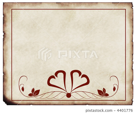 old paper background with ornaments old paper background with ornaments 4401776