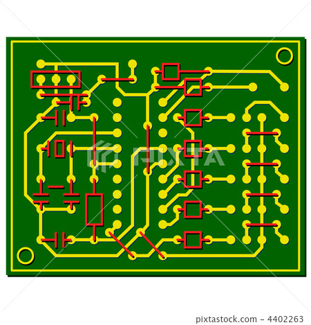 vector abstract circuit board vector abstract circuit board 4402263