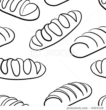 loaf of bread. Seamless wallpaper. loaf of bread. Seamless wallpaper. 4403526