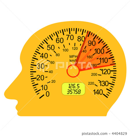 car speedometer in the human brain 4404829