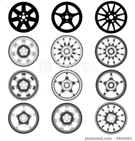 automotive wheel with alloy wheels automotive wheel with alloy wheels 4404863