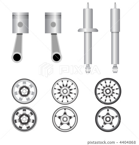 Icons set Auto parts Icons set Auto parts 4404868