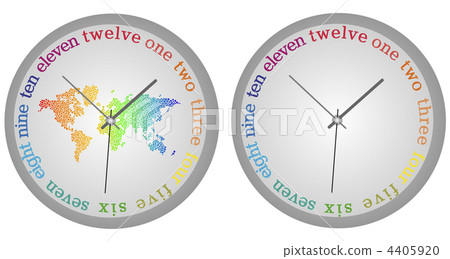 modern clock 4405920