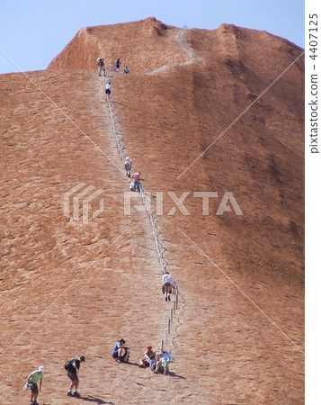 45度斜坡艾爾斯攀岩路徑 4407125