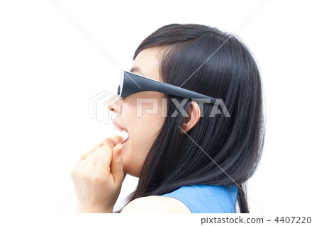 黑髮 驚喜 驚訝 4407220
