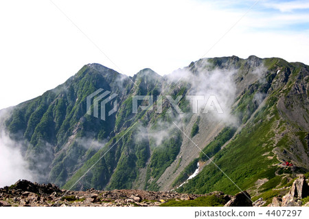 Mt. Ganodake wanted from Mt. Mt. Ganodake wanted from Mt. 4407297