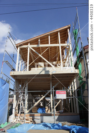 Housing construction site Housing construction site 4408319